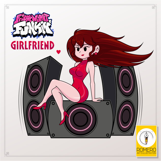 ArtStation Girlfriend (Friday Night Funkin)