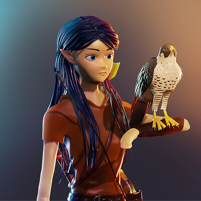 The owl house - Eda Clawthorne - 3D model by DKazumi on Thangs