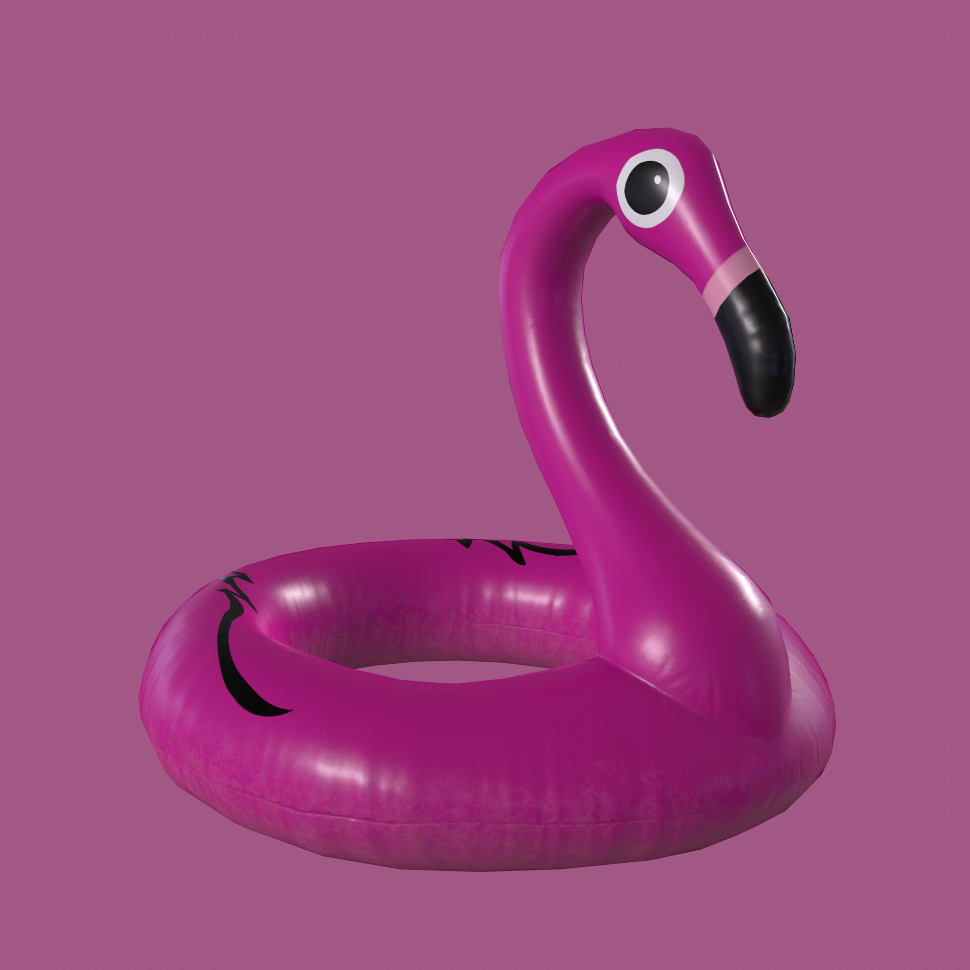 ArtStation INFLATABLE FLAMINGO