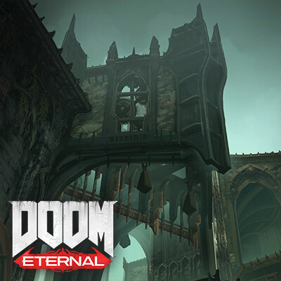 ArtStation - DOOM Eternal - Corrosion Map