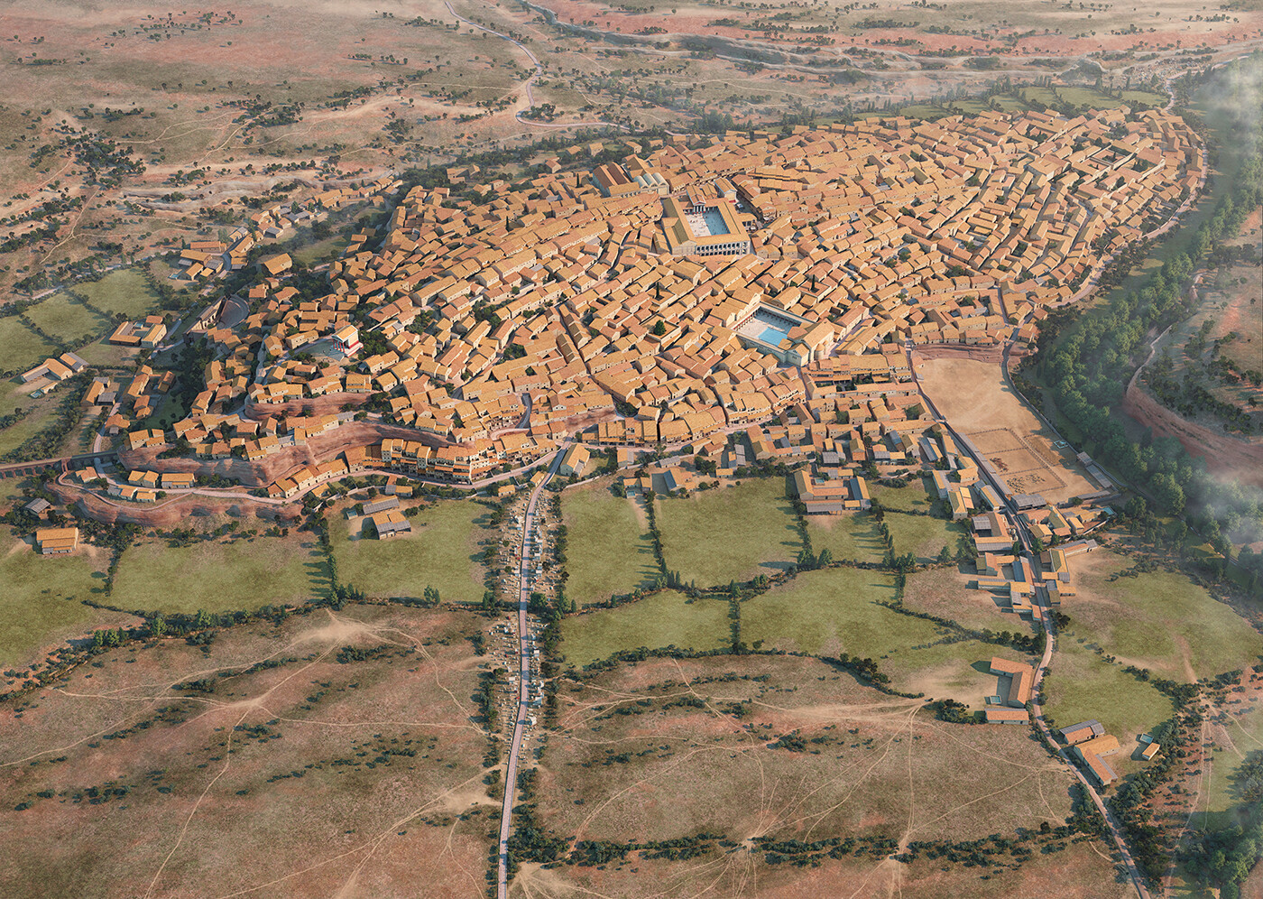 Roman city of Termes, 2nd century