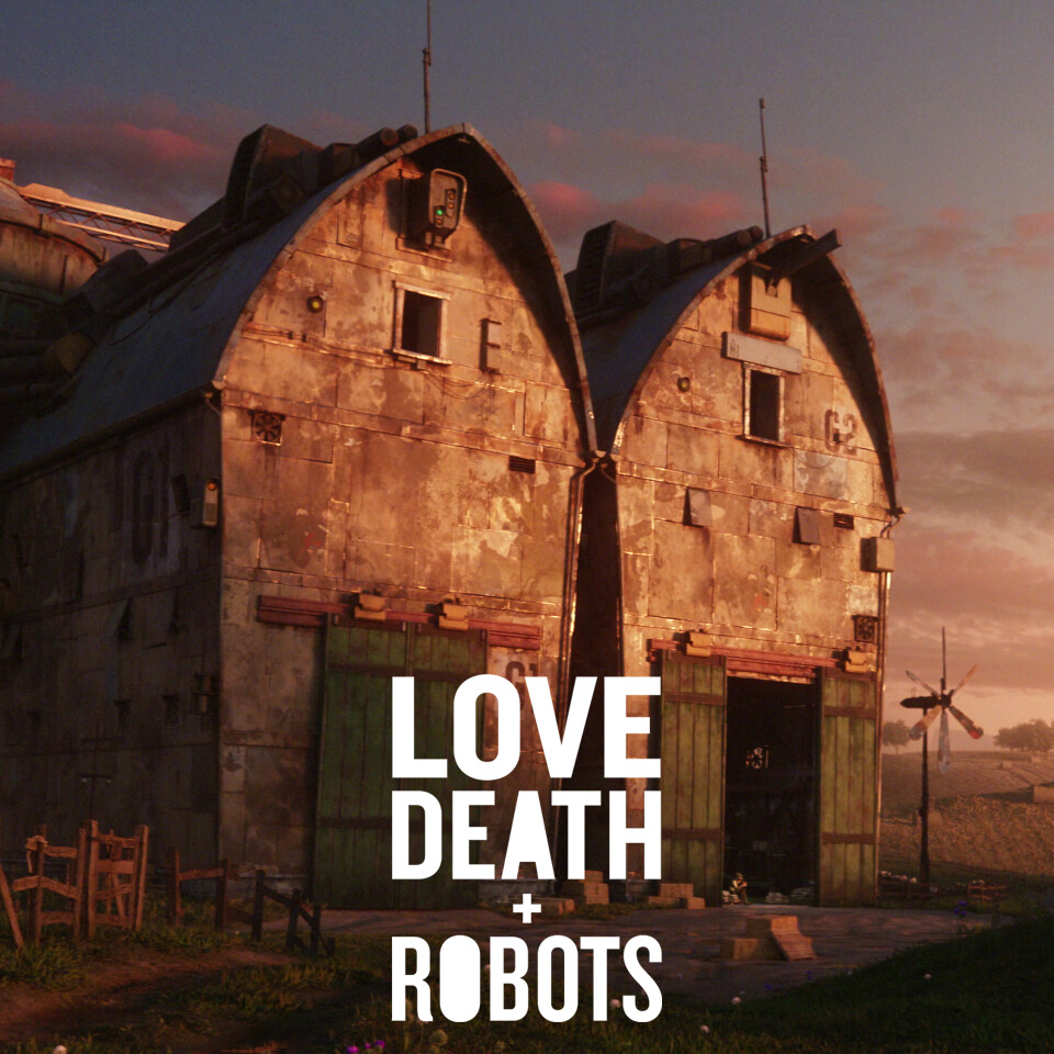 Love, Death + Robots - Mason's Rats: background matte paintings