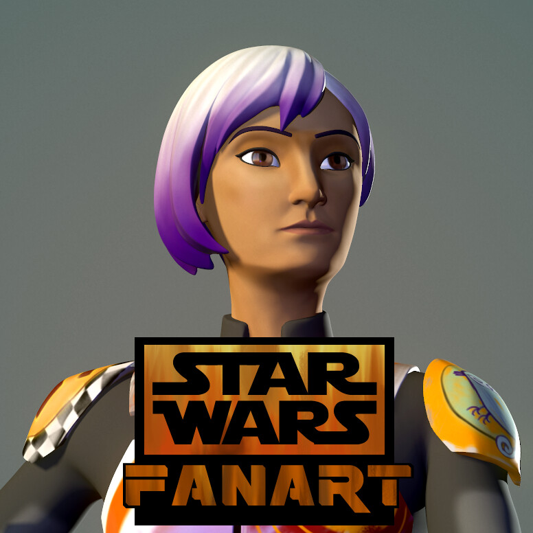 ArtStation - SW Rebels: Sabine Wren