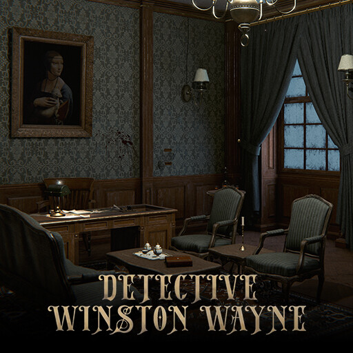ArtStation Detective Winston Wayne (Director's Demo, Unity URP)