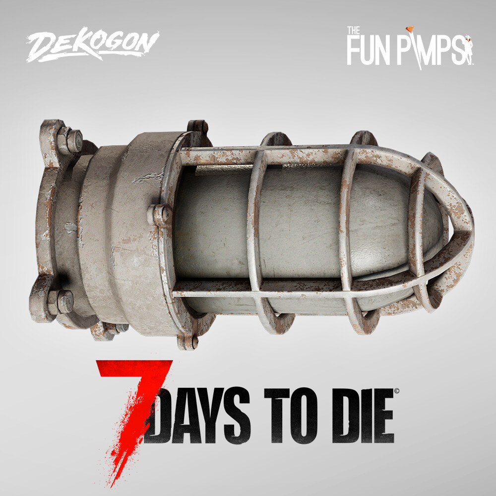 ArtStation 7 Days to Die Props