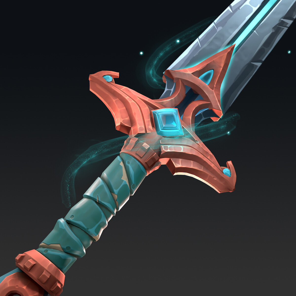 ArtStation   Fantasy Sword   Stylized