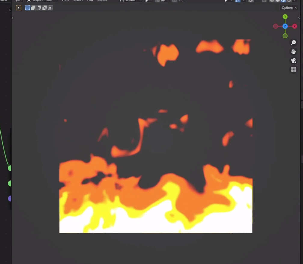 ArtStation - Fire shader setup - Blender