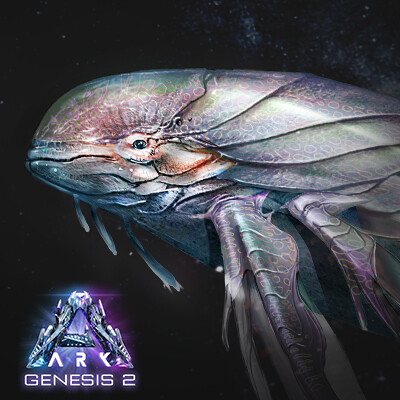 ArtStation - ARK Genesis 2 Logo Renders