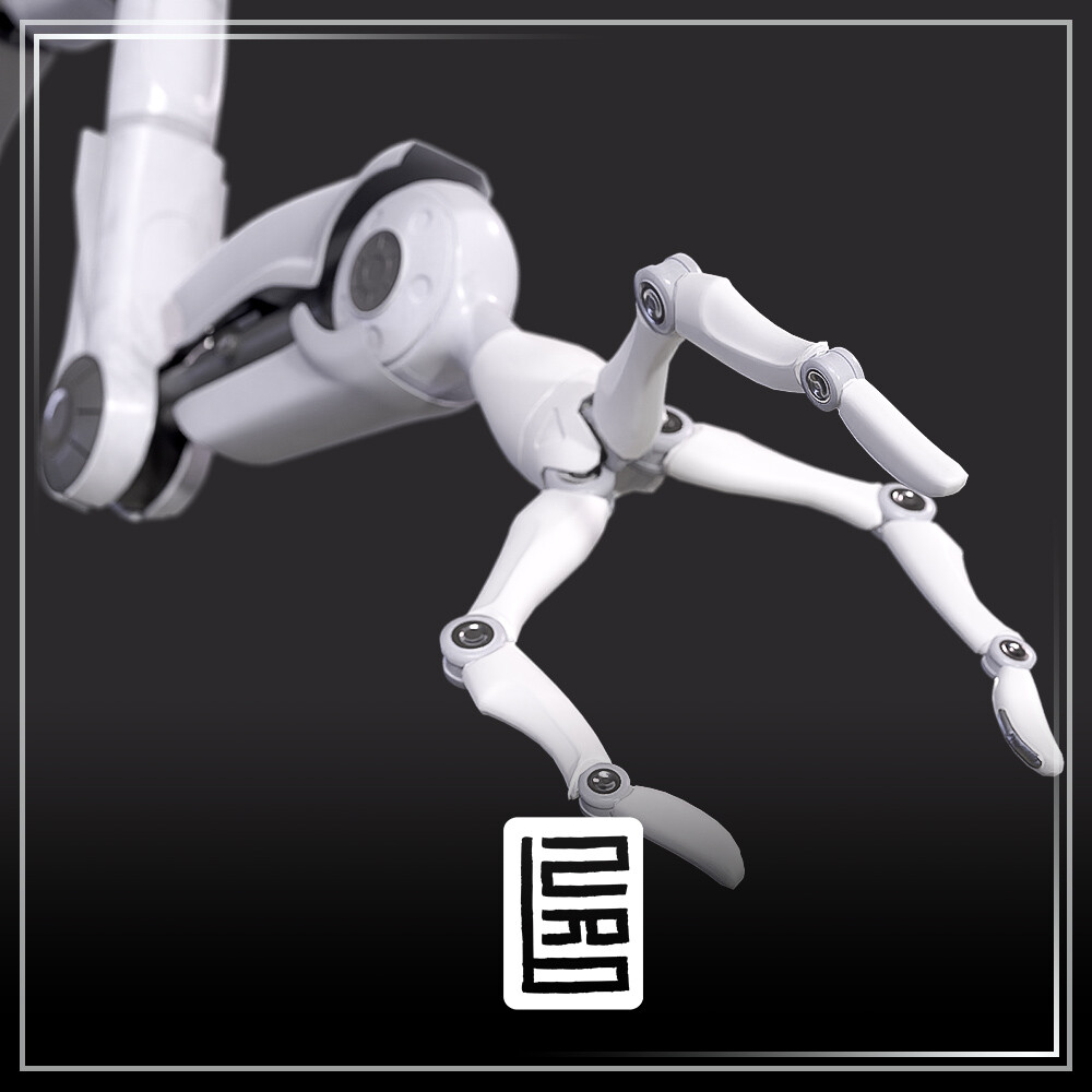 ArtStation SciFi Robotic Arm