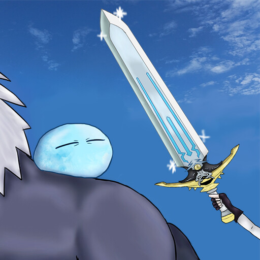 Reincarnated as a Sword' x 'That Time I Got Reincarnated as a Slime'  Collaboration Visual : r/anime