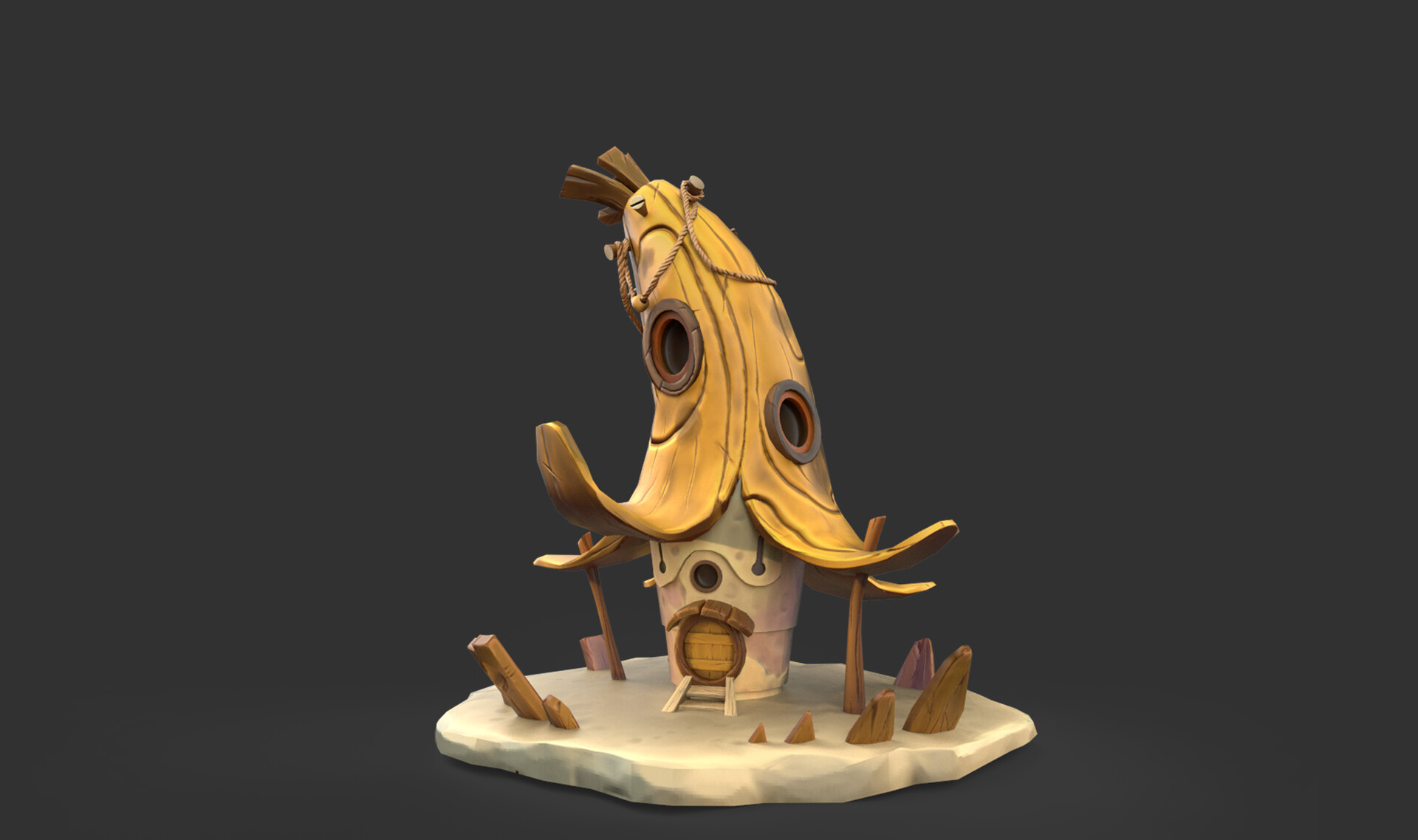 ArtStation - Banana House