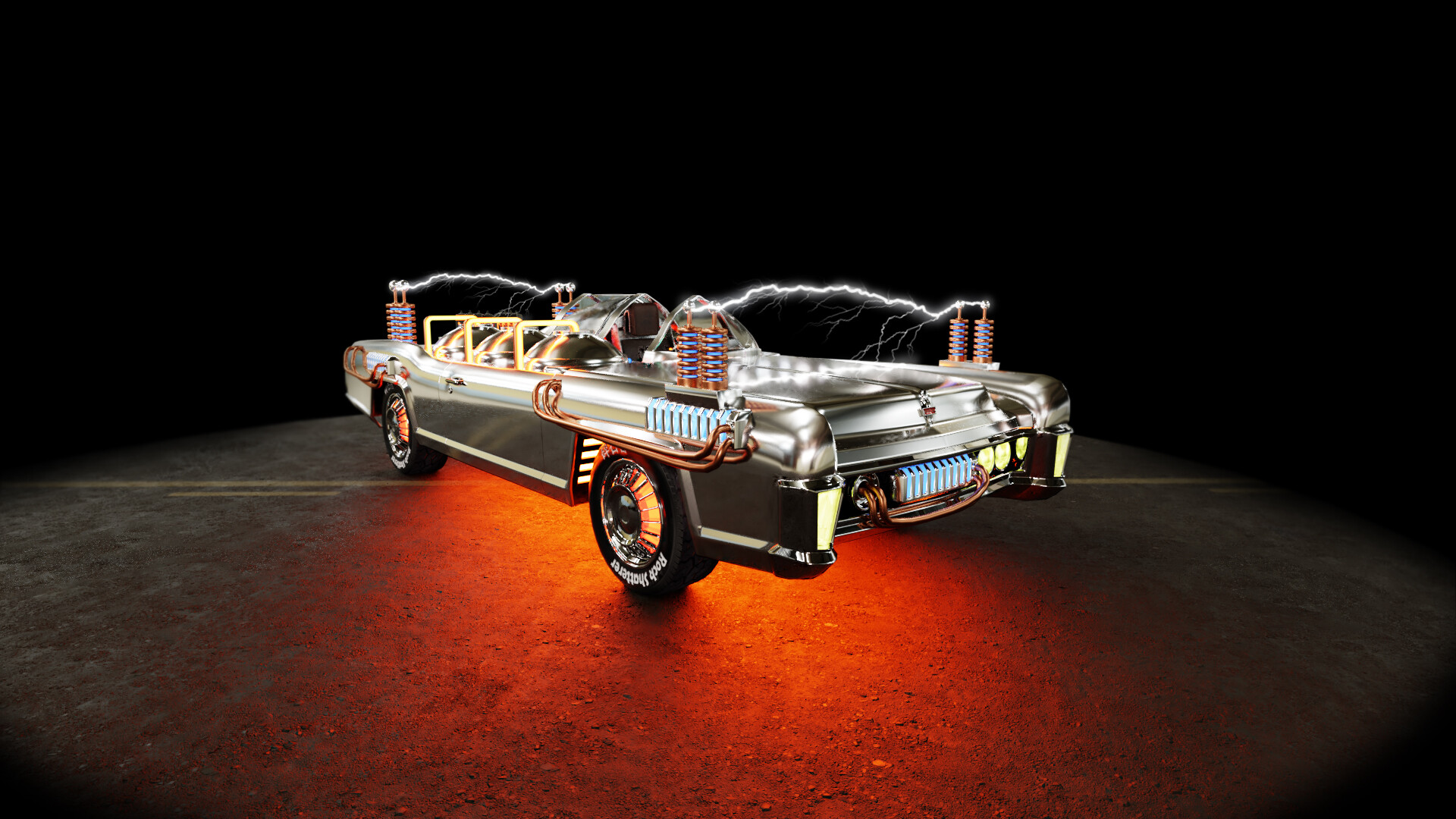 Meisen Hu The (Vintage Tesla Shield Car)