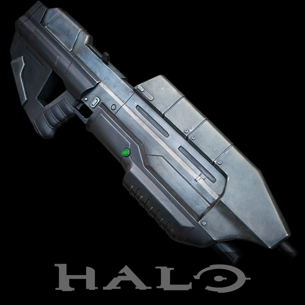 ArtStation - Halo- MA5B Assault Rifle