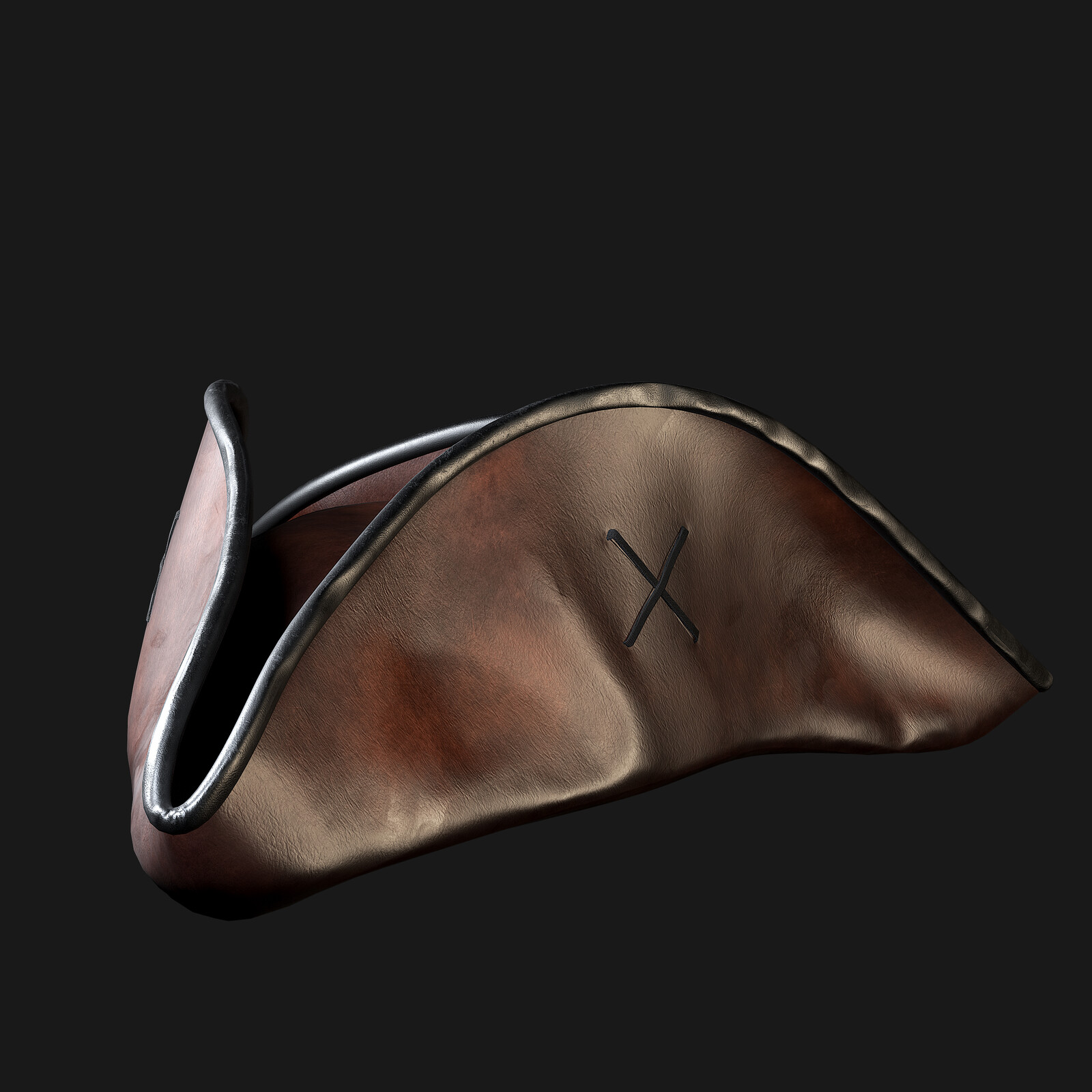 Lowpoly Pirate Hat 5