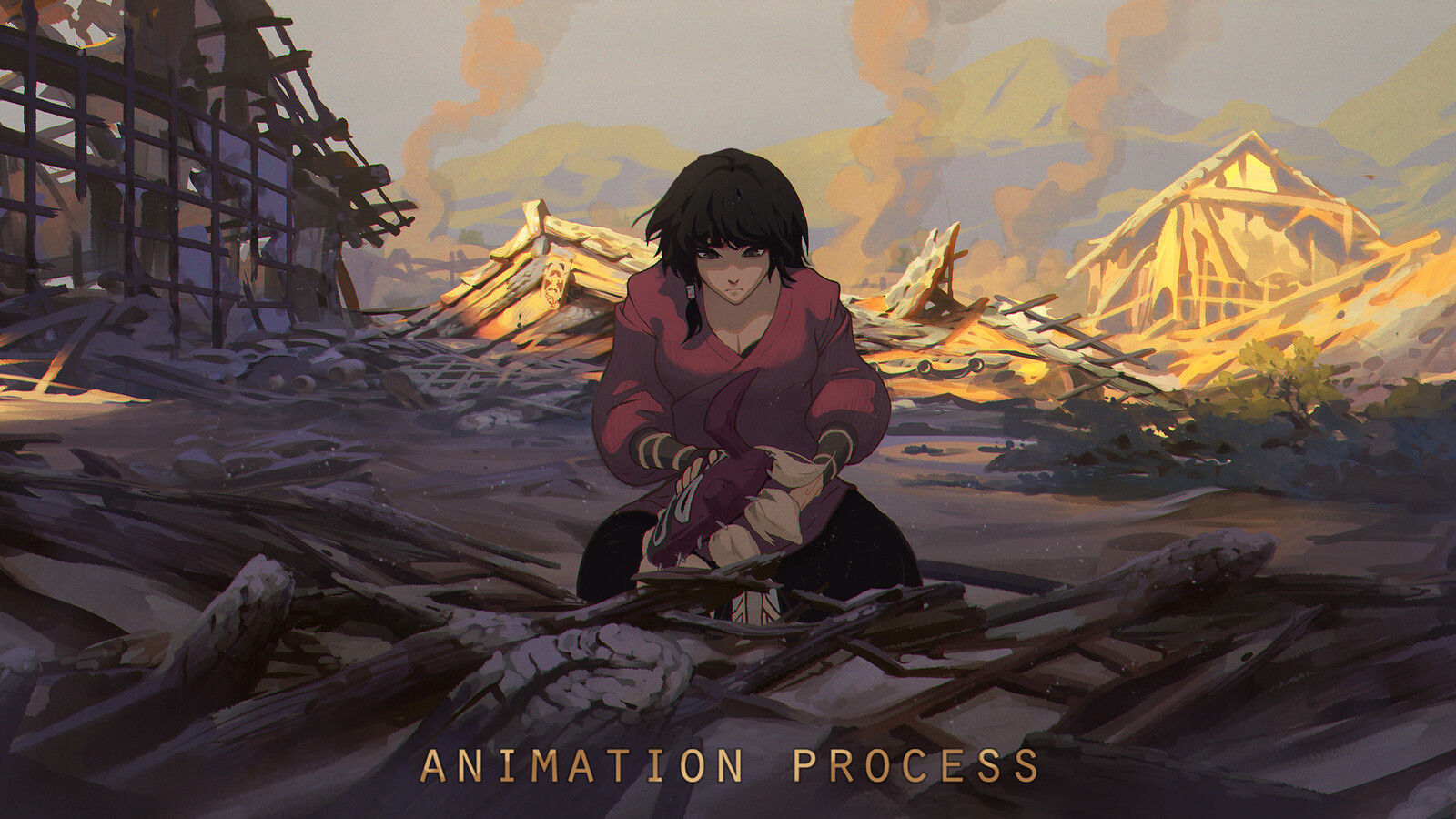 Mineko: Animation process