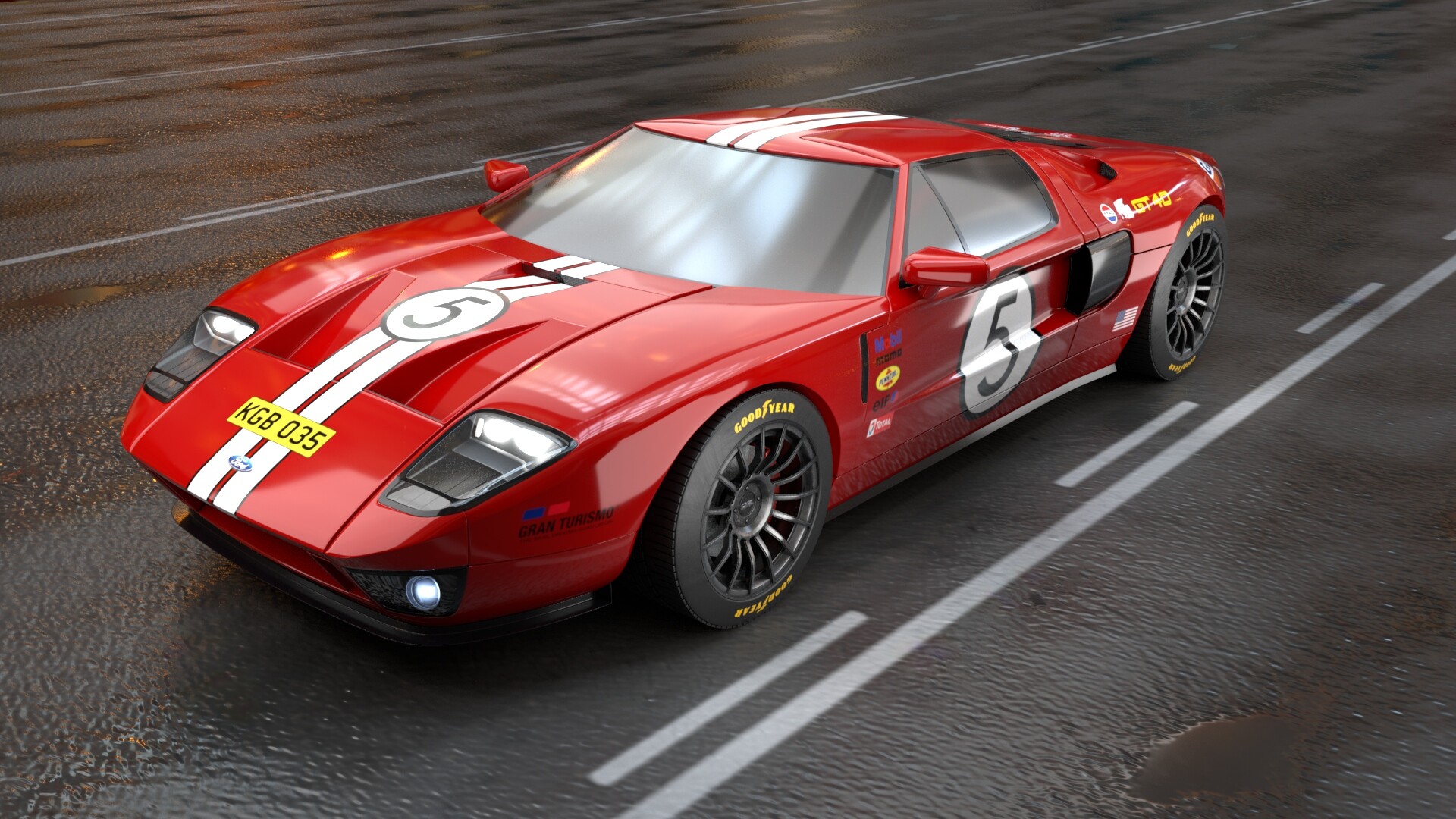 Artstation - Ford Gt40