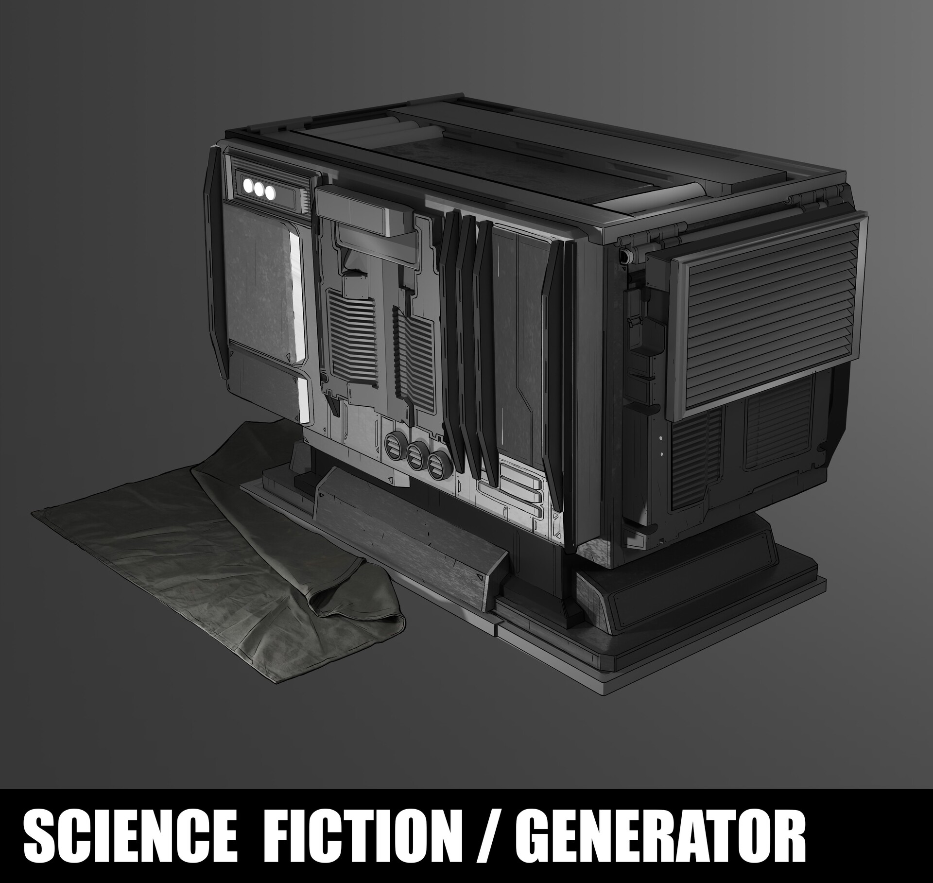 ArtStation - SCIENCE FICTION GENERATOR