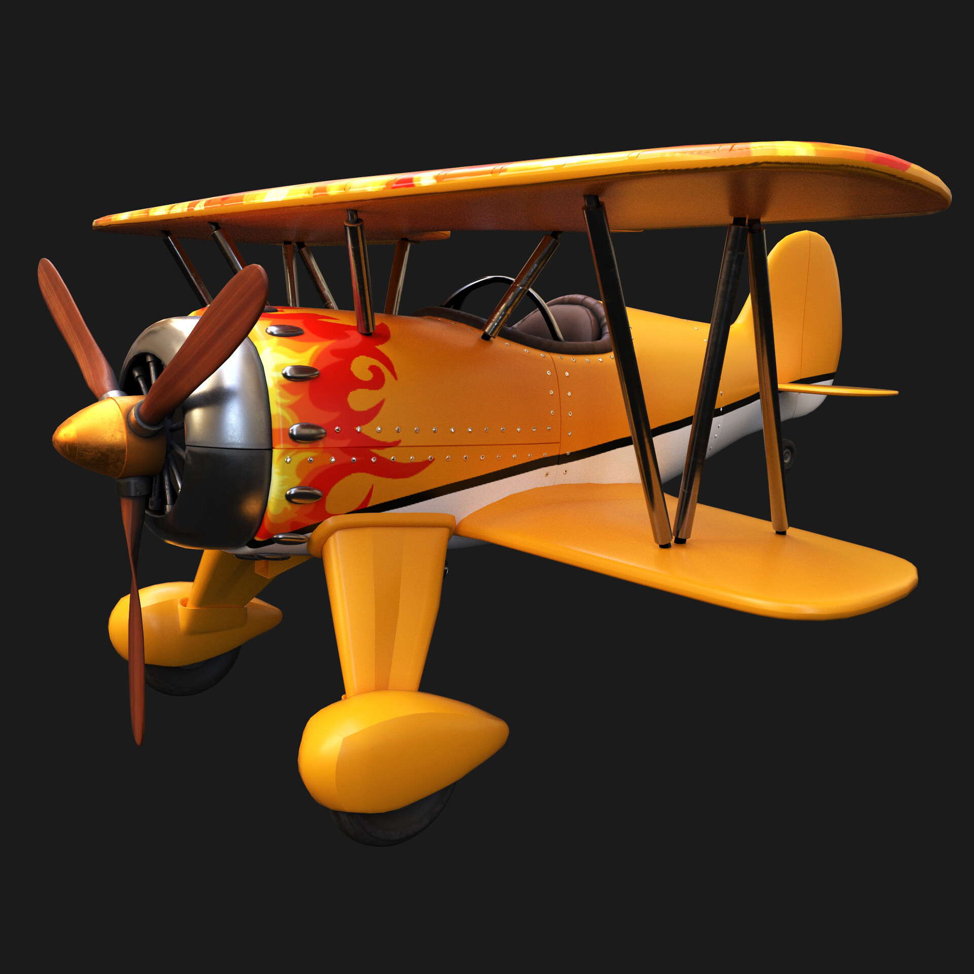 ArtStation Propeller Aircraft