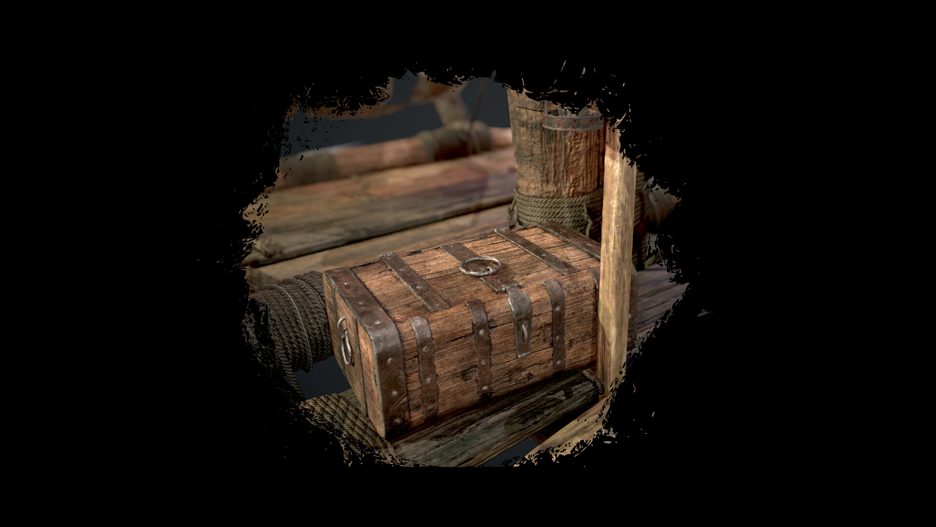 Artstation Wooden Chest 8610