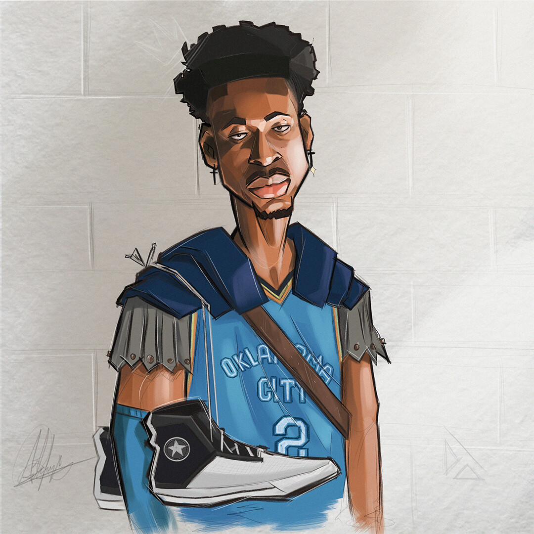 ArtStation - Shai Gilgeous-Alexander The Great