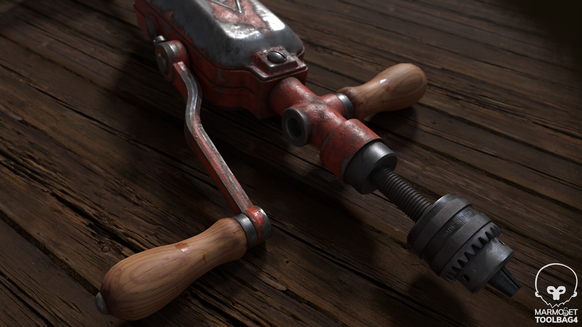 ArtStation Mechanical hand drill