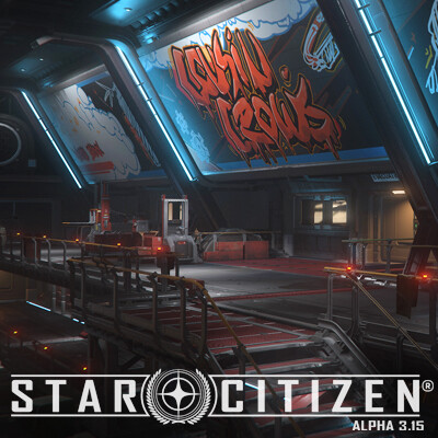 ArtStation Star Citizen: Cousin Crow #39 s Ship modshop workplace