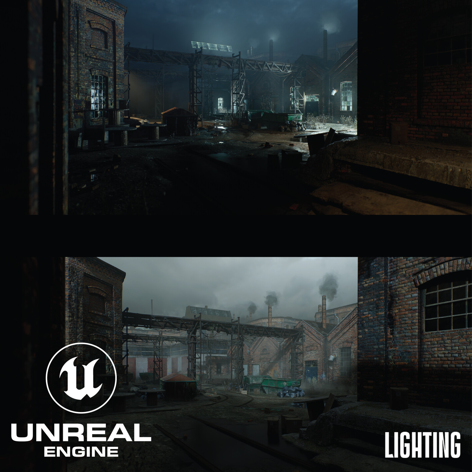 Abandoned Factory | Unreal Engine 5 | Cinematic Relight