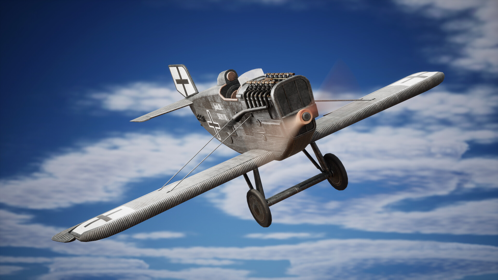 ArtStation WW1 Airplane