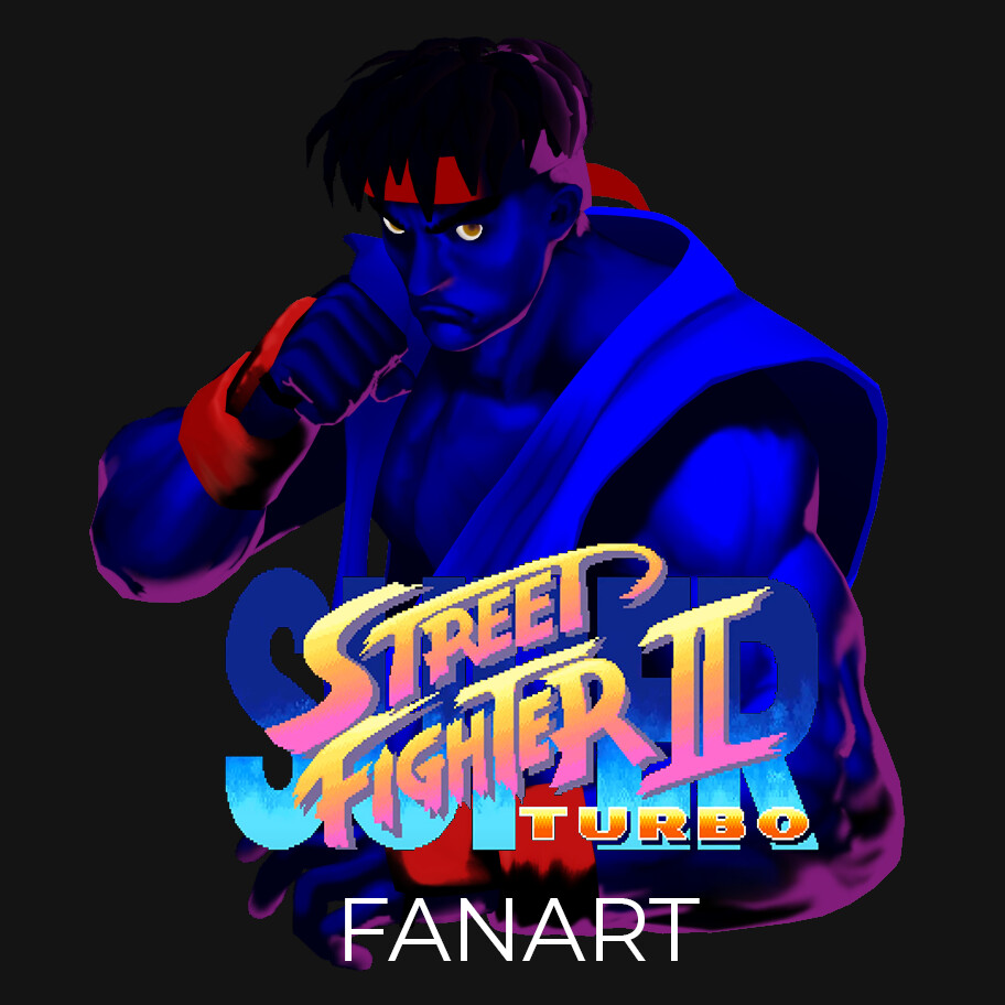 ArtStation - Ryu - Street Fighter II