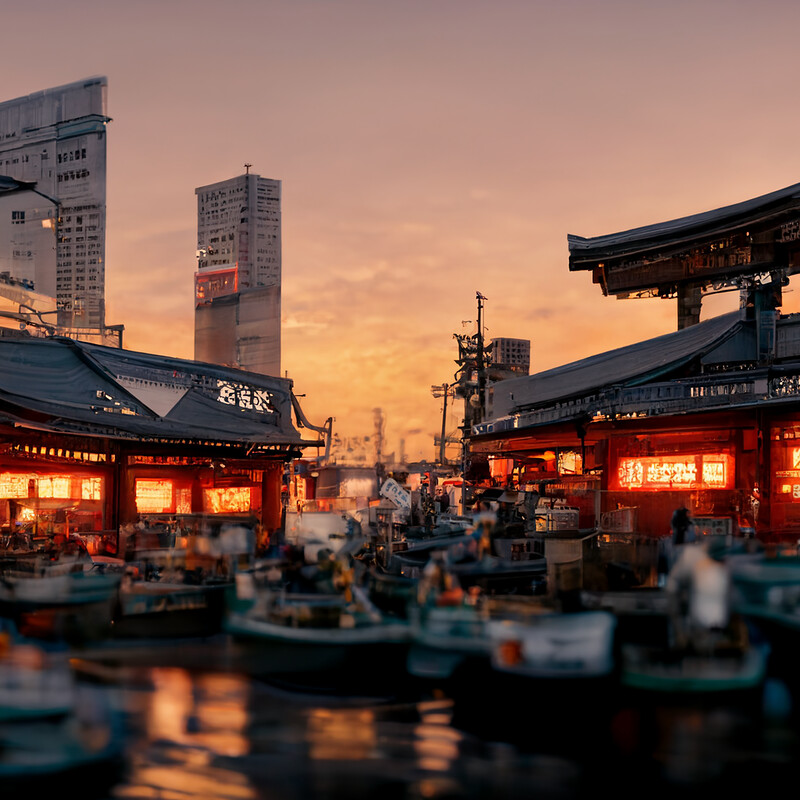 Tsukiji Fishmarket Exterior