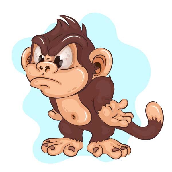 How to Draw a Cartoon Monkey - Easy Drawing Tutorial For Kids