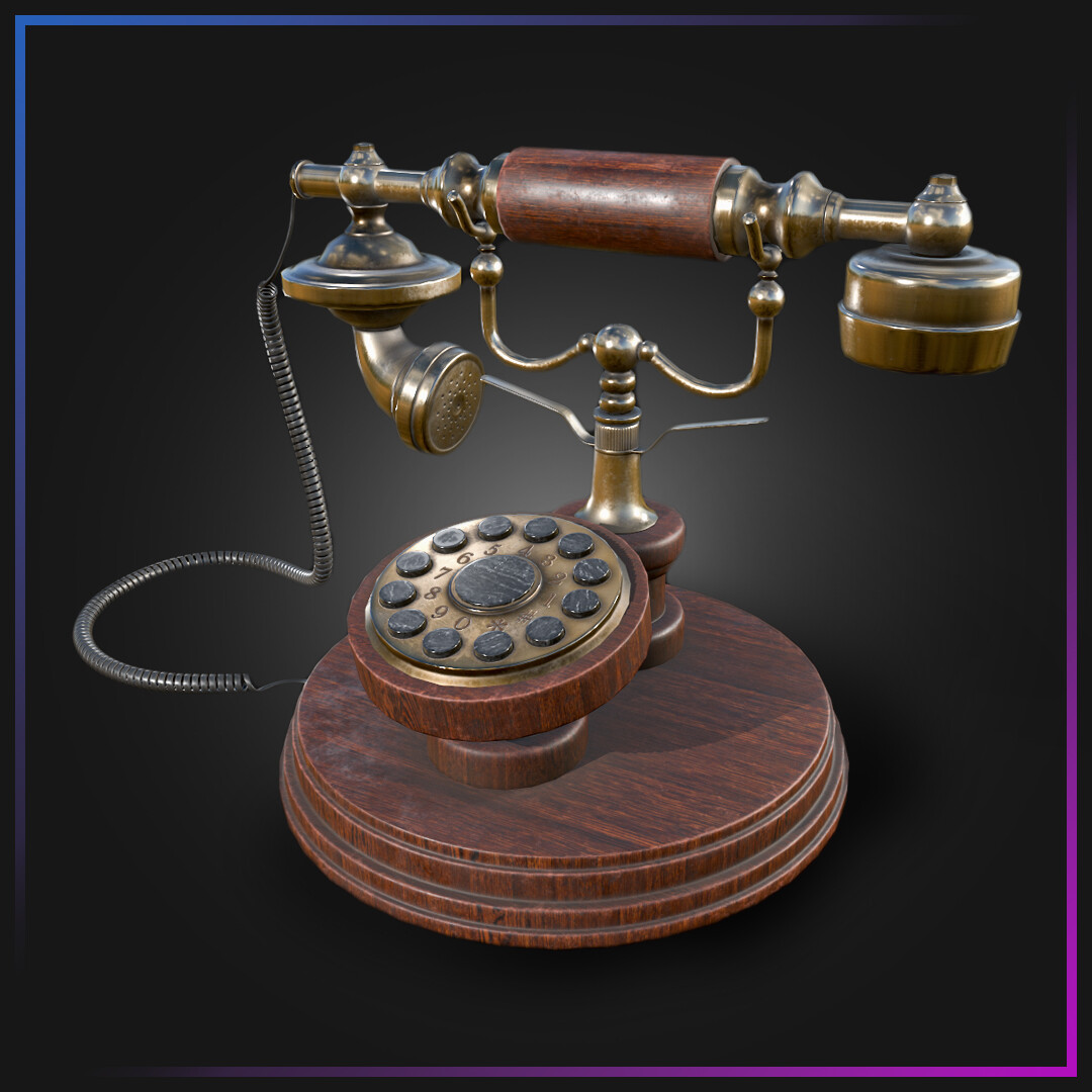 ArtStation Retro phone