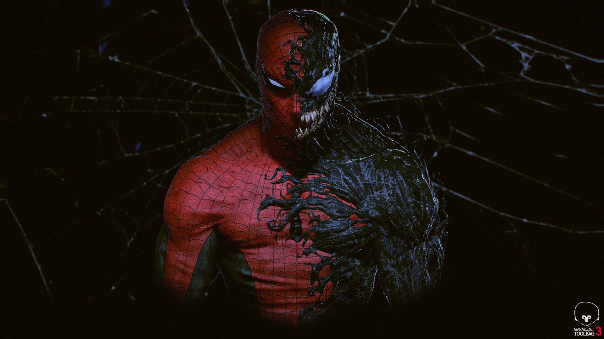 ArtStation - spider_venom_realttime