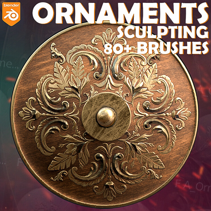 VK GameDev Blender Ornaments Brushes