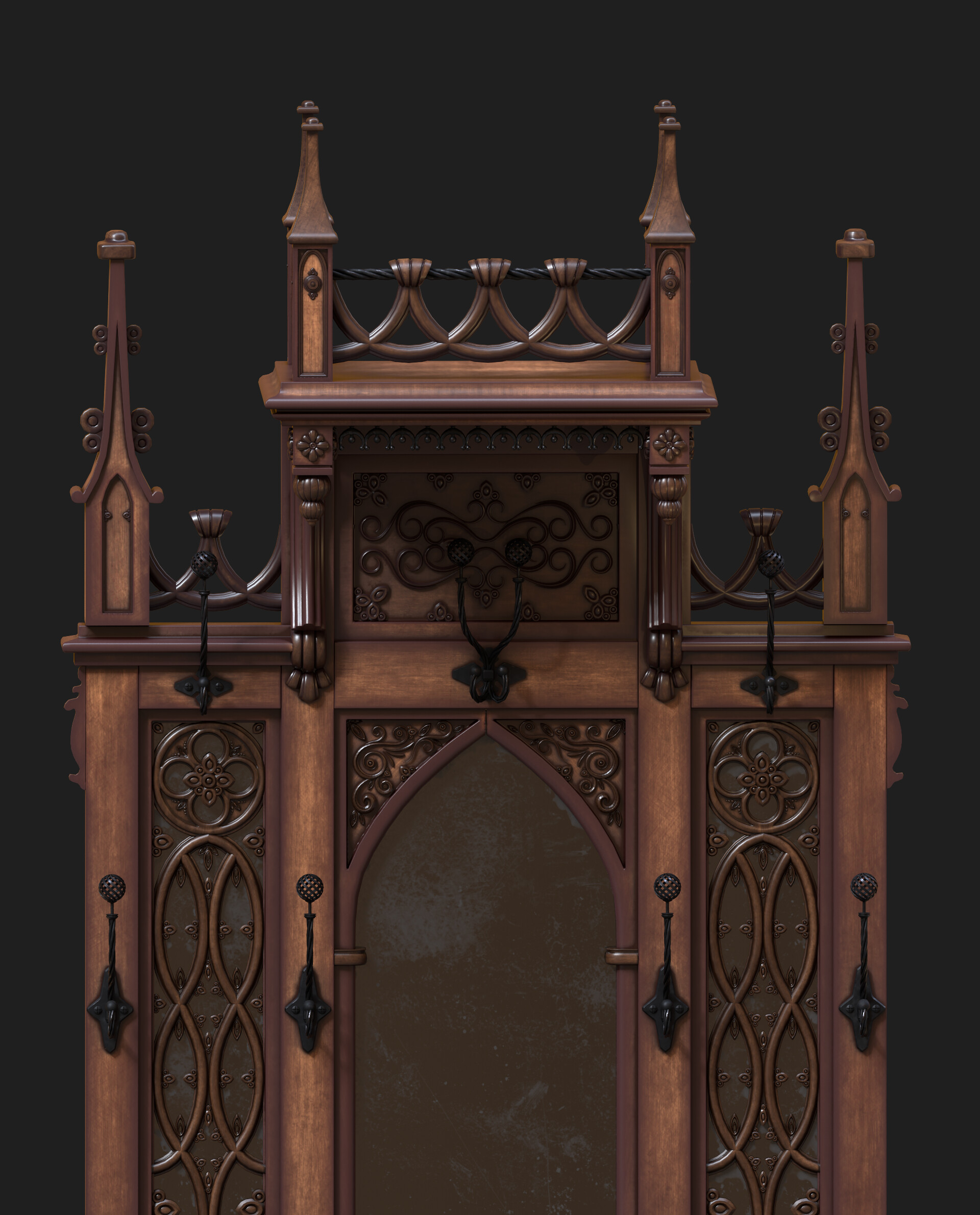ArtStation - Gothic Furniture