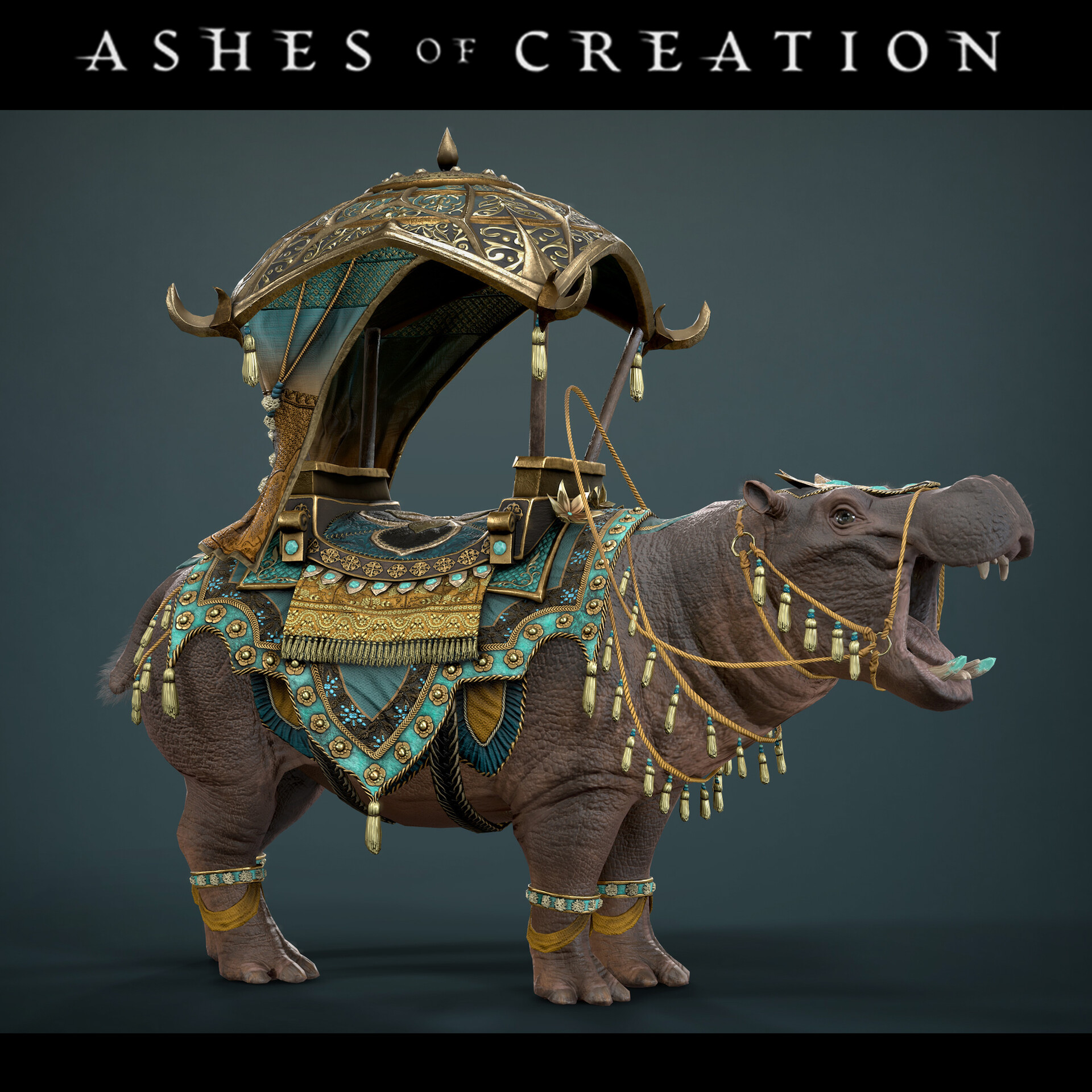 ArtStation - Hippo Mount