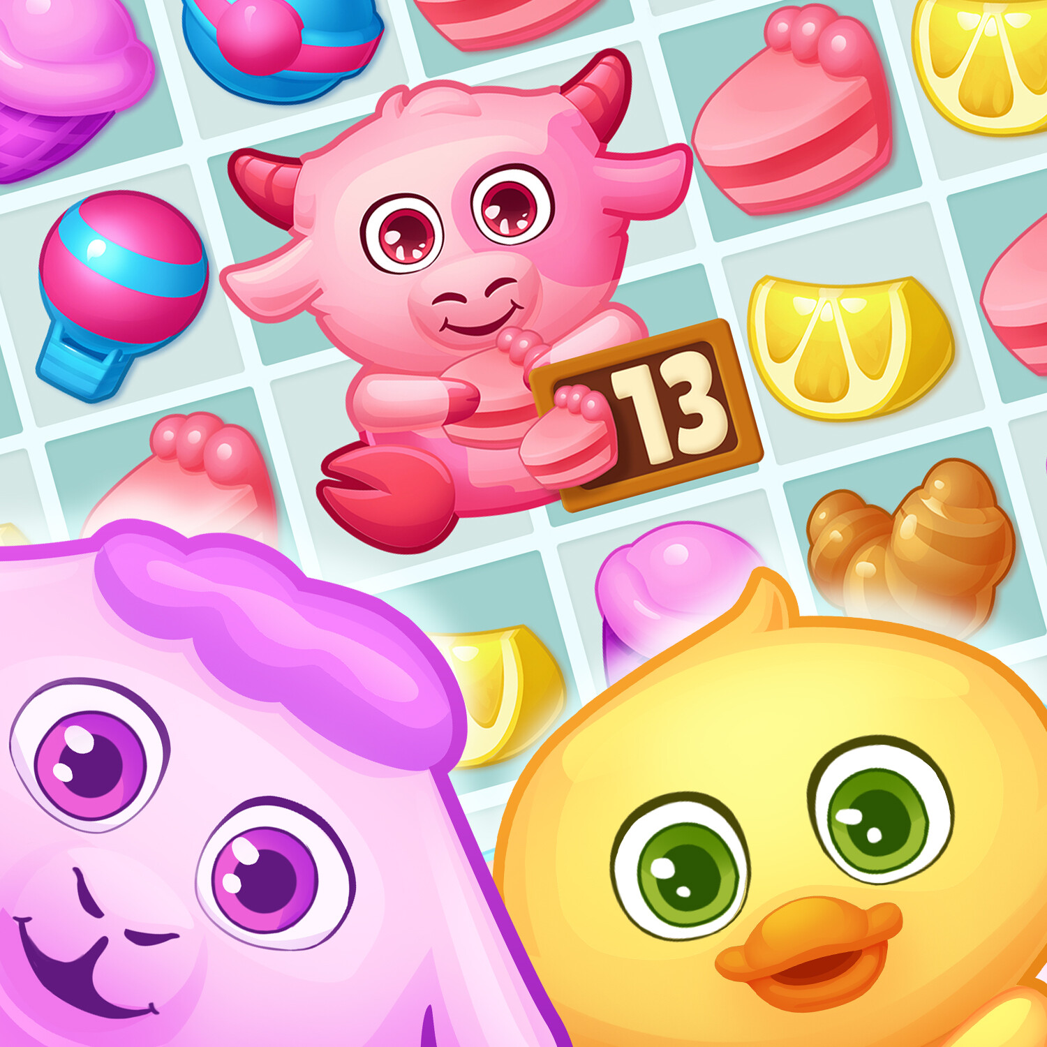 Sweet Candy Farm: Magic Bubbles & Puzzles - 9iuaysg