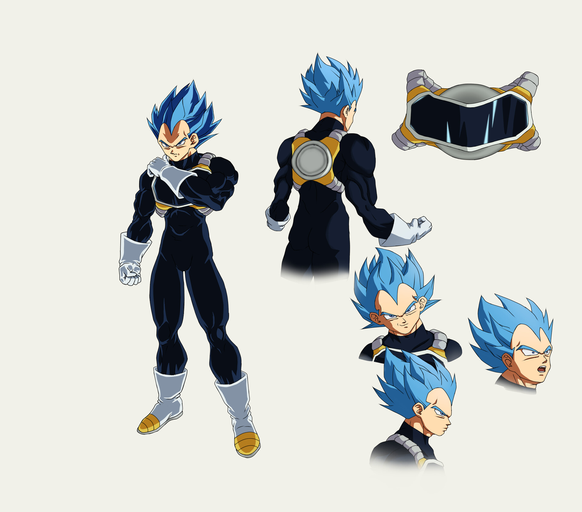 vegeta new look