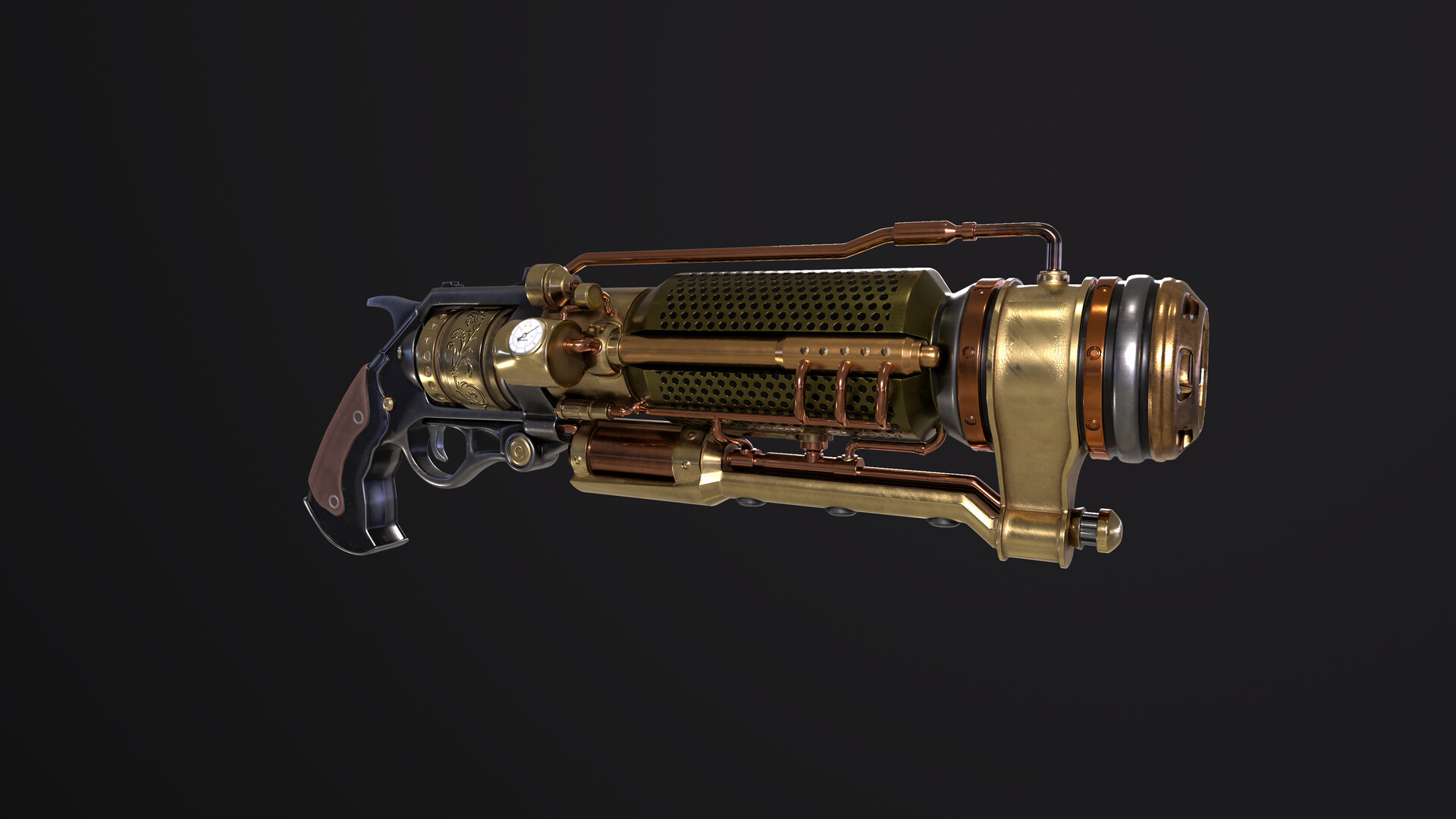 ArtStation Steam Gun Upgrades 0.1