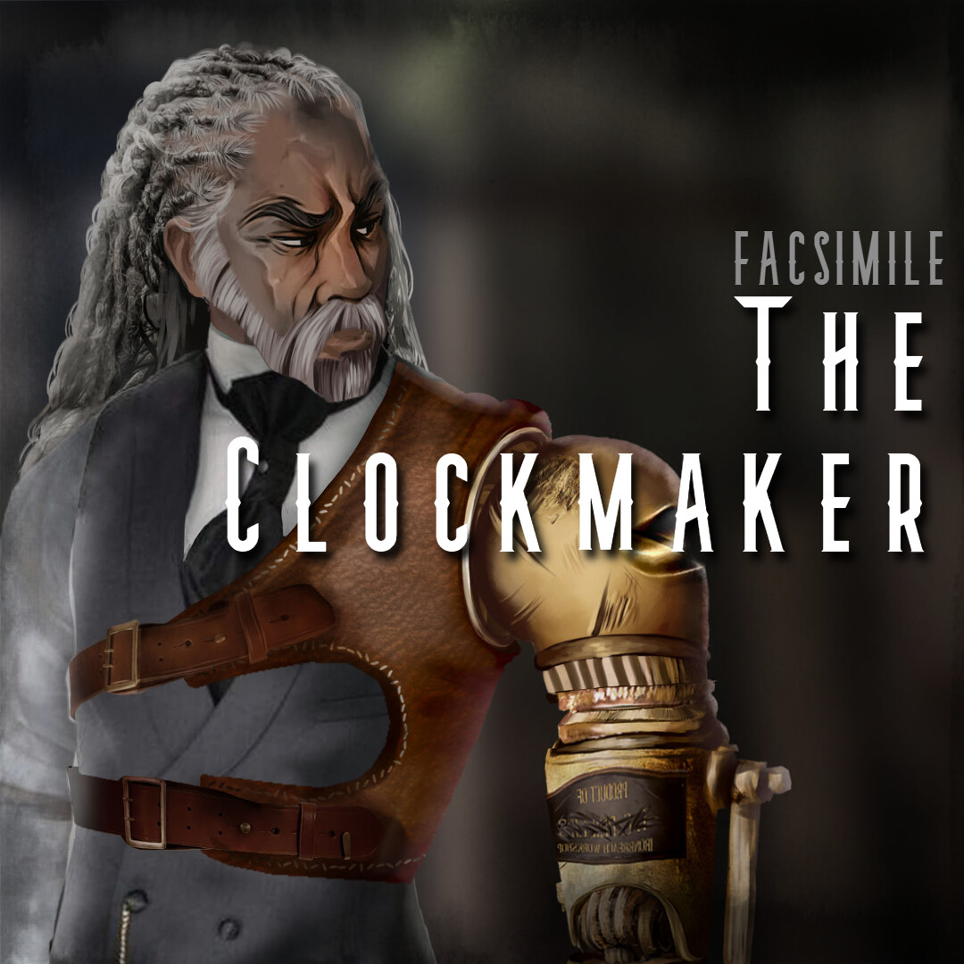 ArtStation The Clockmaker Facsimile Character Concept Design