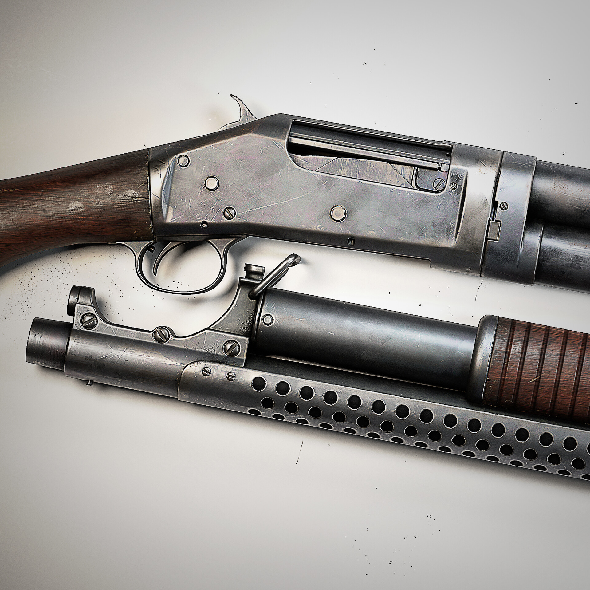ArtStation - Winchester Model 1897