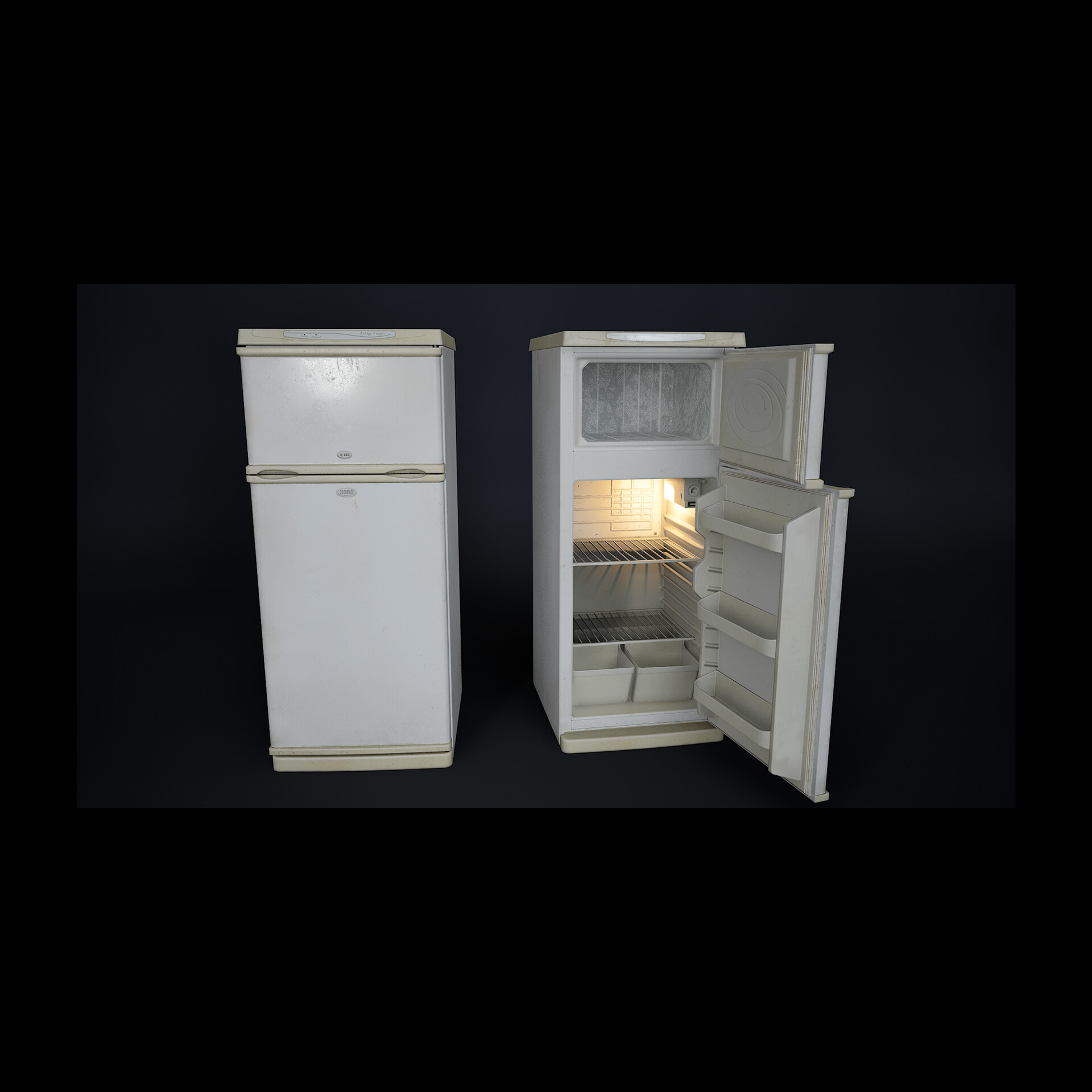 ArtStation Old Fridge