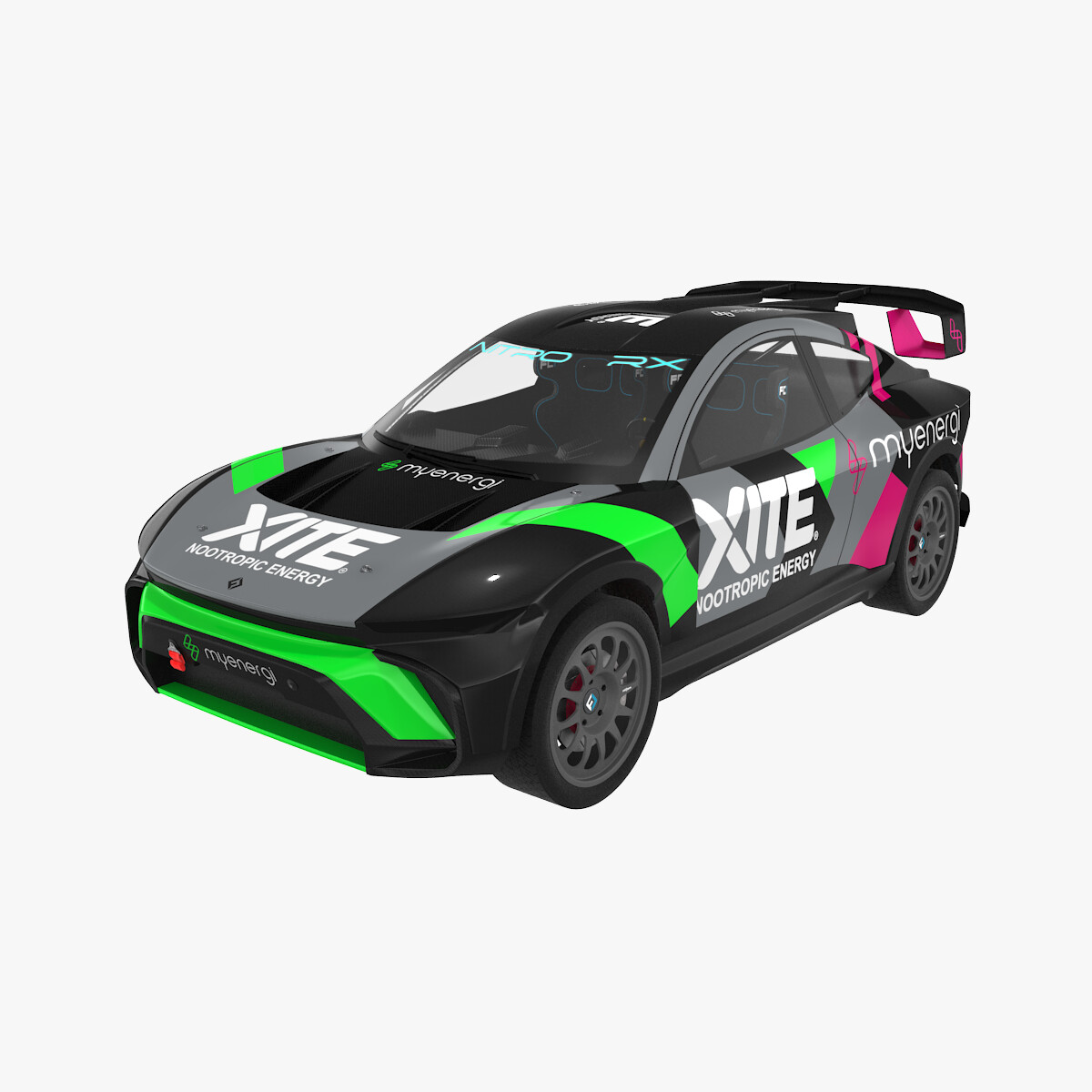 ArtStation - 3D model FC1-X Electric Rallycross SUV Oliver Bennett Xite ...