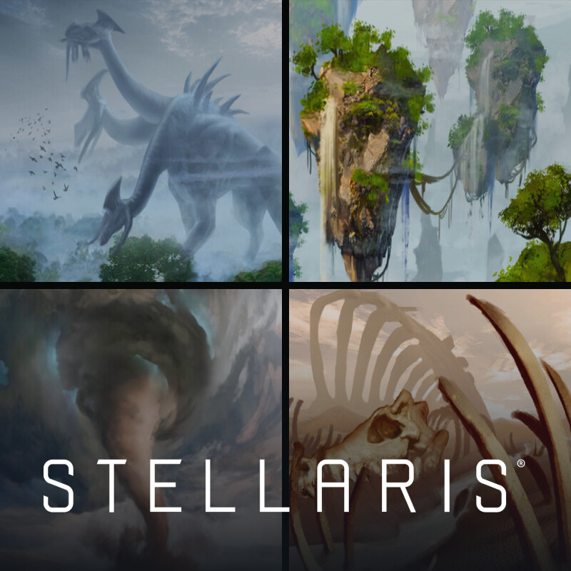 ArtStation - Stellaris: Ancient Relics DLC (Icons Compilation)