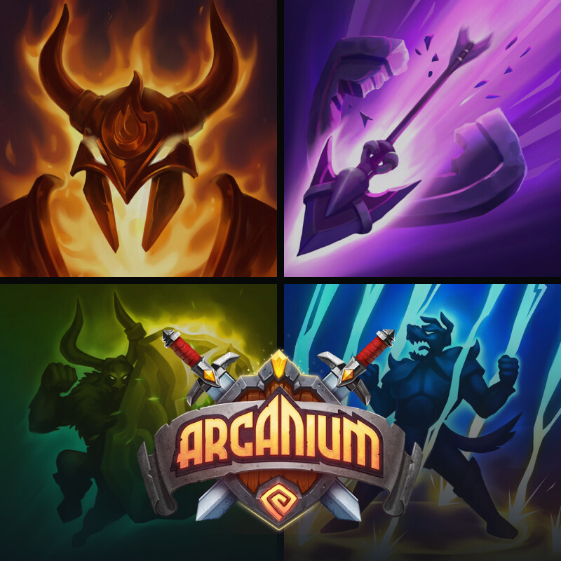 Arcanium. Icons design