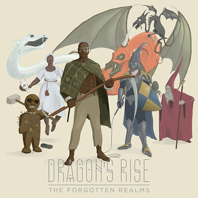 Dragon's Rise: The Forgotten Realms - ArtStation Challenge