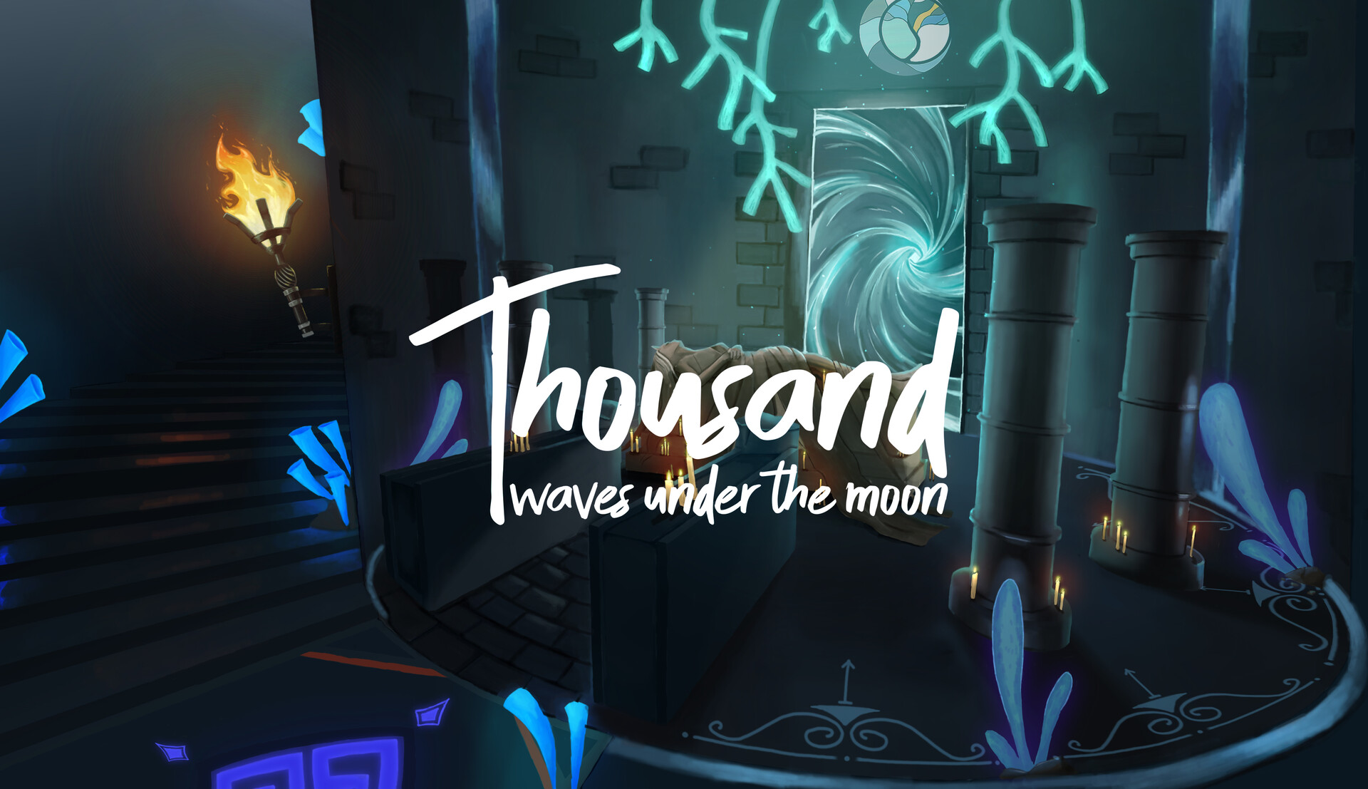 A Thousand Waves Under The Moon Piano ArtStation - Thousand Waves Under The Moon: Queen Chamber