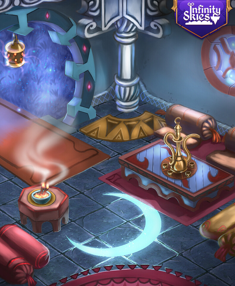 Lunorine culture interior concept art