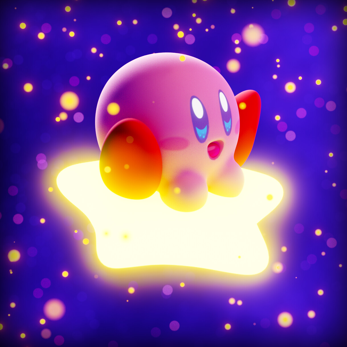 ArtStation - Kirby Wrap Star