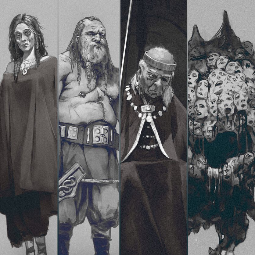 ArtStation - Norse mythology characters